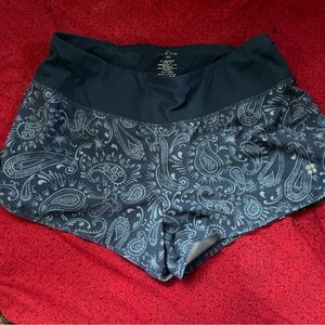 Sweaty Betty Blue and White‎ Athletic Shorts for Active Comfort